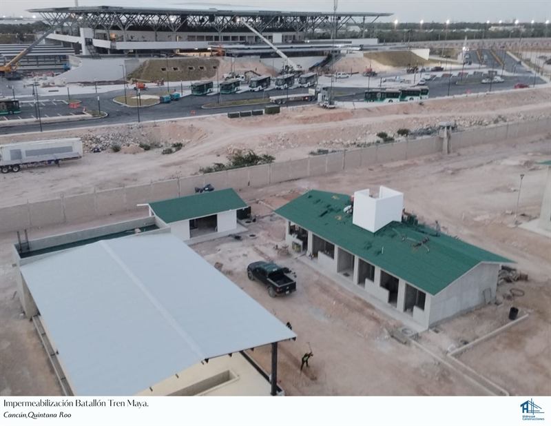 Impermeabilización Batallón Tren Maya — Cancún, Quintana Roo