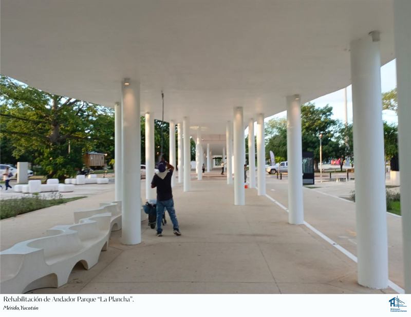 Rehabilitación de Andador Parque “La Plancha” — Mérida, Yucatán